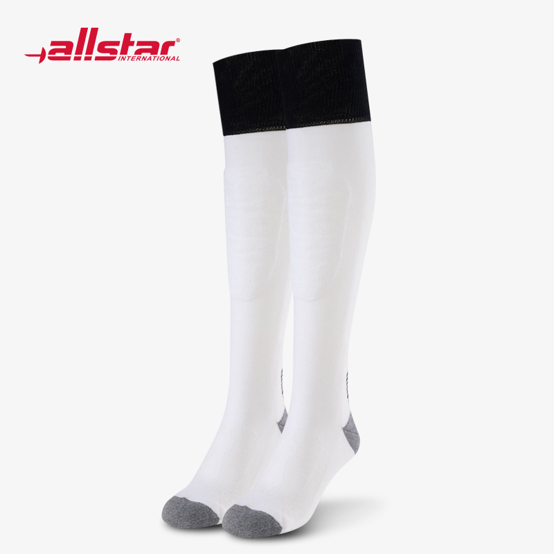 allstar轻薄款击剑袜黑白/彩虹色