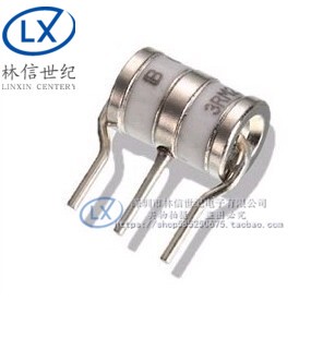 陶瓷气体放电管 防雷管 3RM090L-8 3脚 90V 3R090 8X10 10KA
