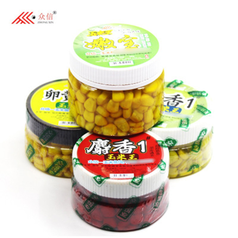 众信钓鱼嫩玉米粒鱼饵野钓嫩宝发酵香大物麝香卵黄素颗粒手竿窝料