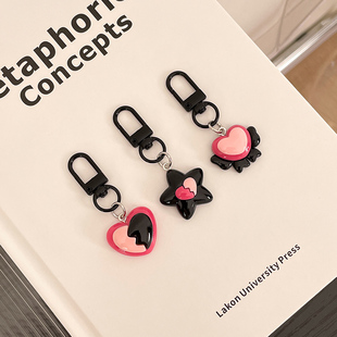 暗黑双色爱心 至in单品 太酷辣