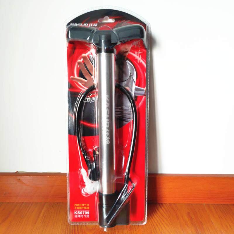 包邮狂神KS0799便携迷你式多功能篮球足球排球铝合金打气筒自行车