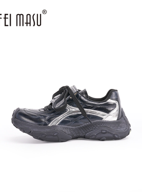 苏菲玛素擦色复古运动百搭时尚做旧透气舒适时尚女鞋SF62C-N5839