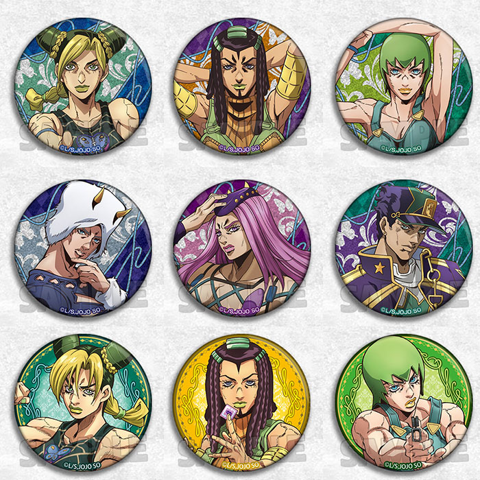 JOJO的奇妙冒险动漫徽章吧唧