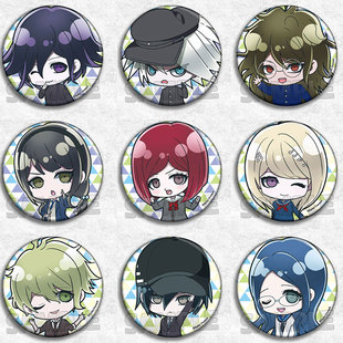 弹丸论破胸章马口铁动漫徽章二次元周边小吉吧唧赤松枫天海兰kibo