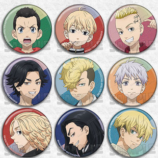 东京卍复仇者 动漫徽章胸章周边小时候吧唧挂件Mikey千冬场地圭介
