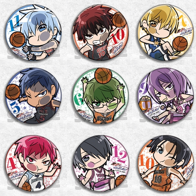 黑子的篮球吧唧挂件黄濑动漫周边