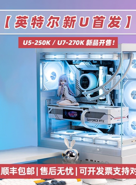 FUN科技【新品】英特尔Ultra5-250K/U7-270K整机配置台式电脑主机