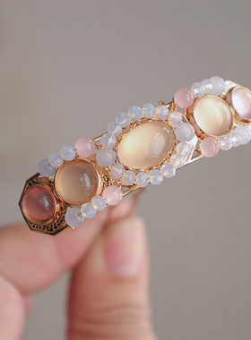 复古仙气简约发冠古装汉服发簪古风头饰发钗清新古装配饰明制发饰