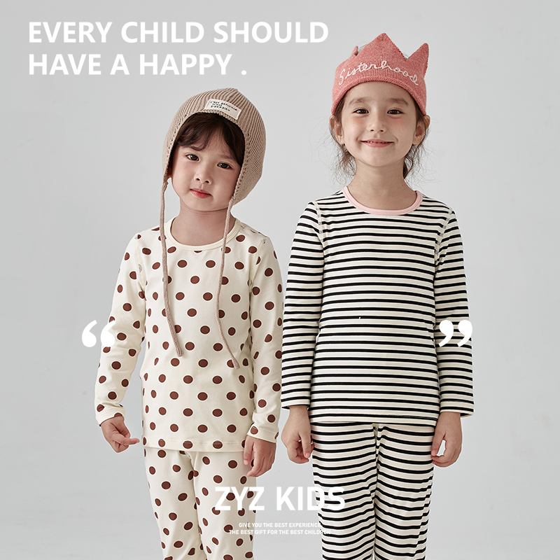 儿童睡衣套装秋季新款
