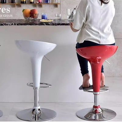 沐滕ABS塑料酒吧吧台椅时尚经典