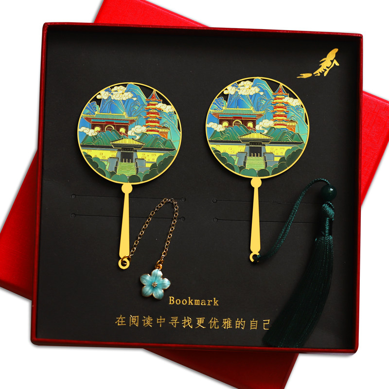 徐州龟山汉墓金属文创书签礼品
