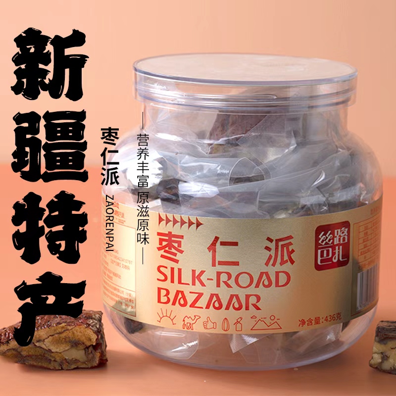 丝路巴扎枣仁派436g/罐