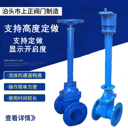 固定加长弹性座封闸阀z45x