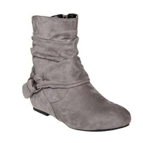 women martin boots warm shoes big size 43 大码女马丁靴