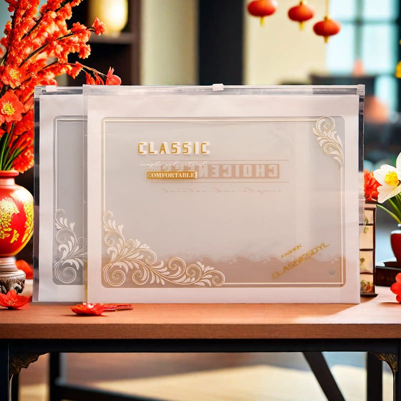 PE美体内衣包装袋打底裤保暖内衣横款拉链袋文胸抹胸衬衣衬裤袋子