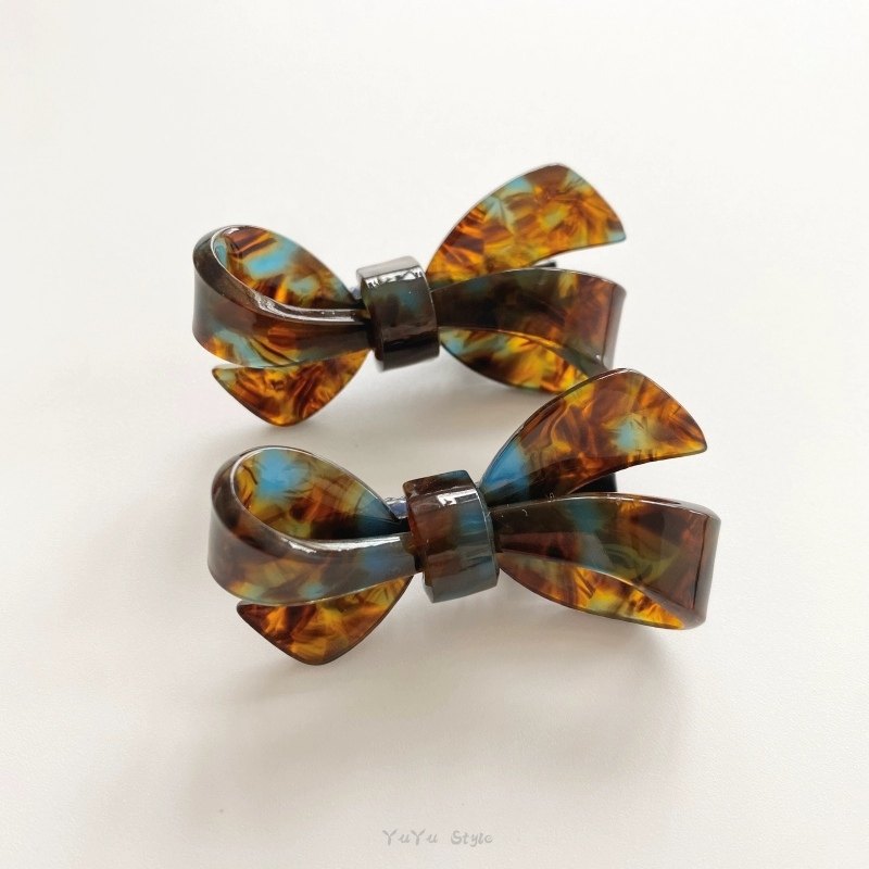 复古气质高级醋酸鸭嘴夹蝴蝶结少女秋冬刘海夹女手工发夹边夹侧边,饰品/流行首饰/时尚饰品新,发饰,淘宝优惠券,粉丝福利购,淘宝优惠卷