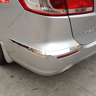 适用09-14款奥德赛改装前后防撞条车身饰条RB3保险杠护角装饰亮条