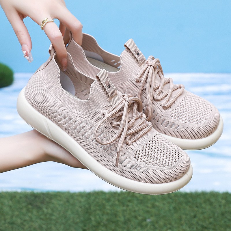 2025夏季新款老北京布鞋女透气网鞋时尚百搭单鞋防滑一脚蹬懒人鞋
