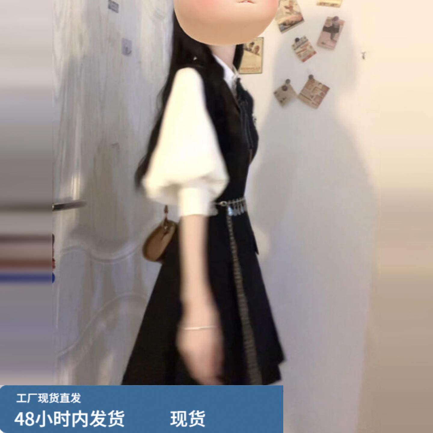 学院风衬衫背心连衣裙子女秋冬季2025新款巨好看收腰内搭短裙套装,运动/瑜伽/健身/球迷用品,瑜伽短裙,淘宝优惠券,粉丝福利购,淘宝优惠卷