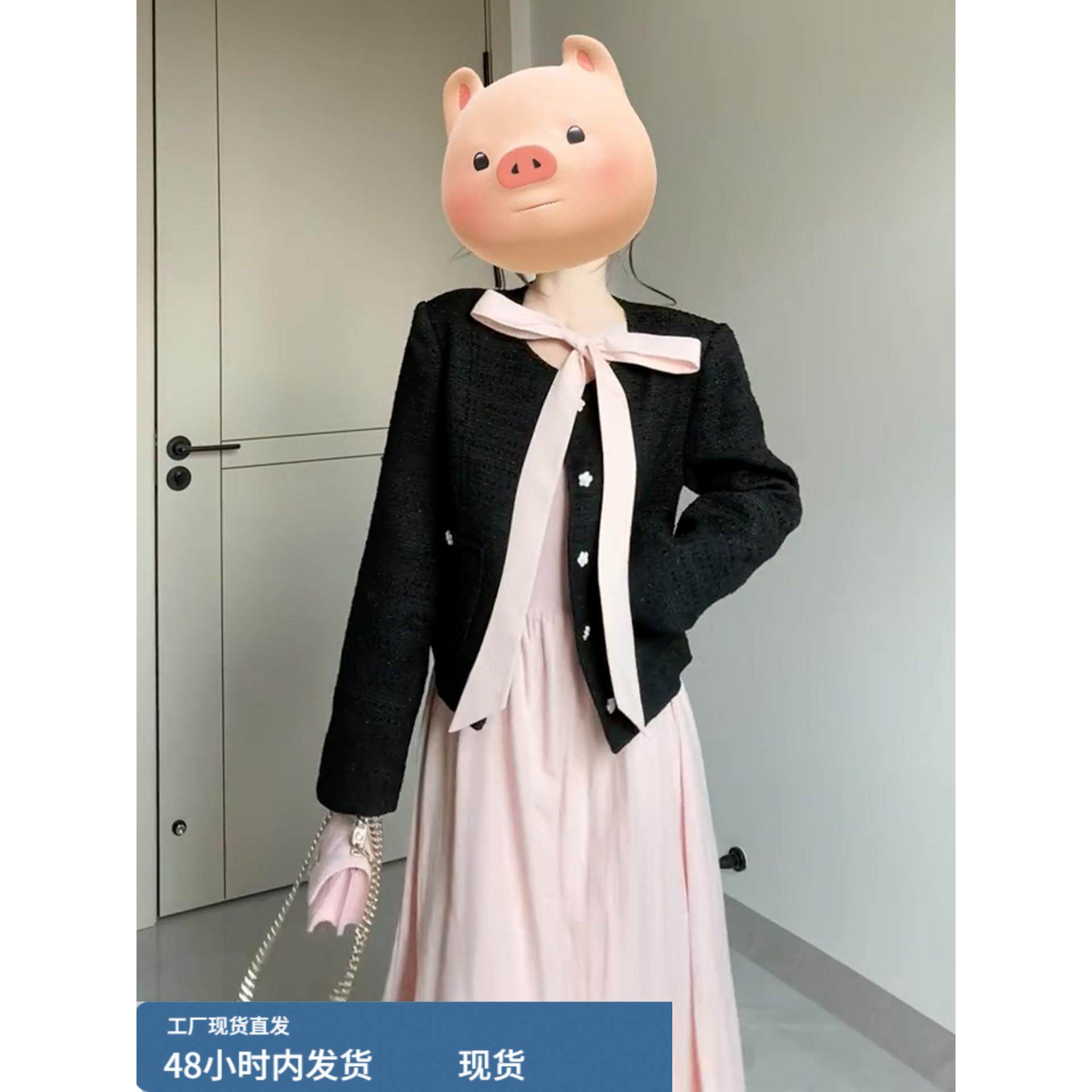 韩系富家千金小香风连衣裙子女秋季2025新款巨好看的早秋一整套装,运动/瑜伽/健身/球迷用品,瑜伽短裙,淘宝优惠券,粉丝福利购,淘宝优惠卷