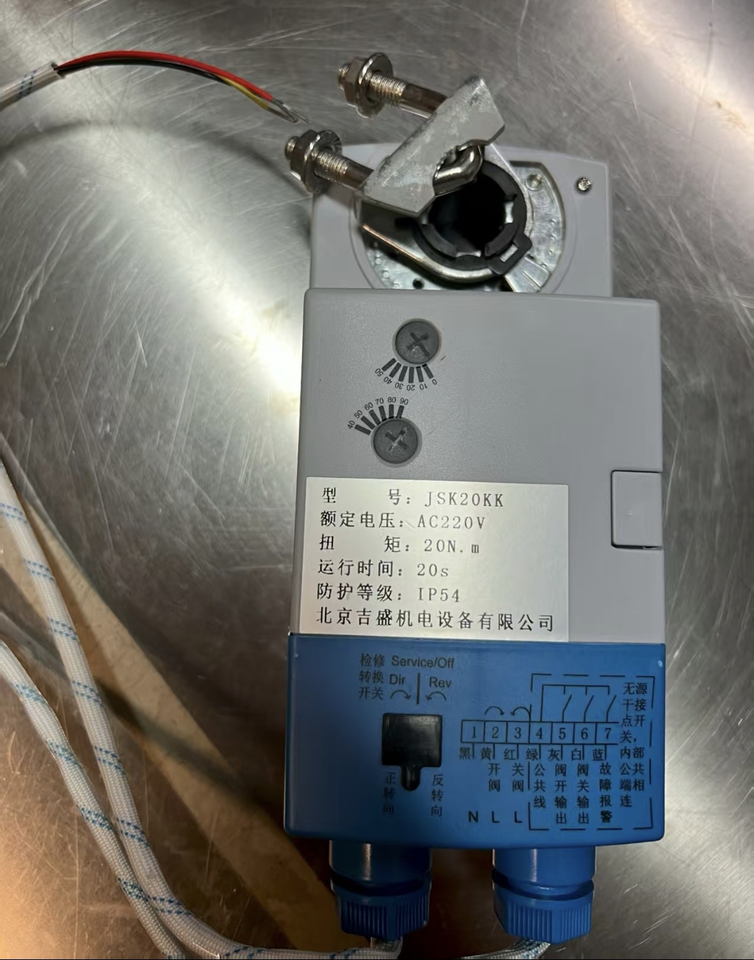 SINRO原装正品地铁系统风阀执行器JSK20KK新菱SRD03-20220FWFK2