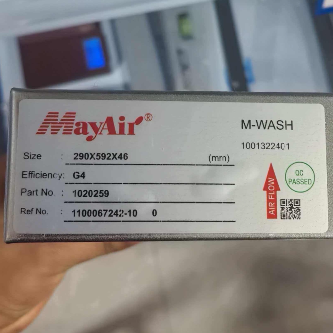 MayAir原装正品美埃过滤器定制空调箱初中高效过滤网板式过滤器图片