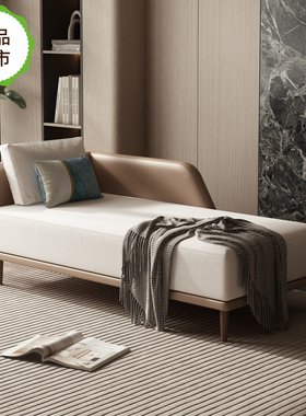 酒店贵妃椅沙发太妃美人塌懒躺椅卧室客厅酒店公寓样板房简约民宿