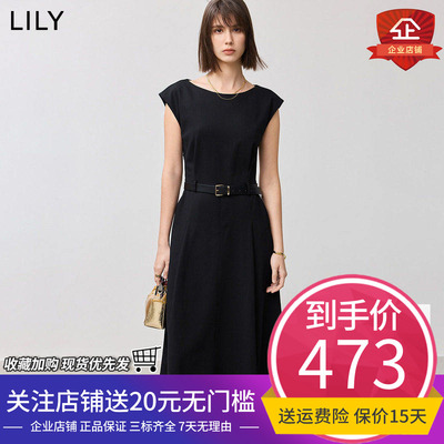 小黑裙收腰同款赫本纯色通勤其他