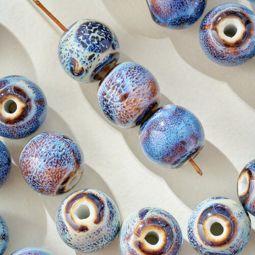 16mm大孔珠DIY饰品配件