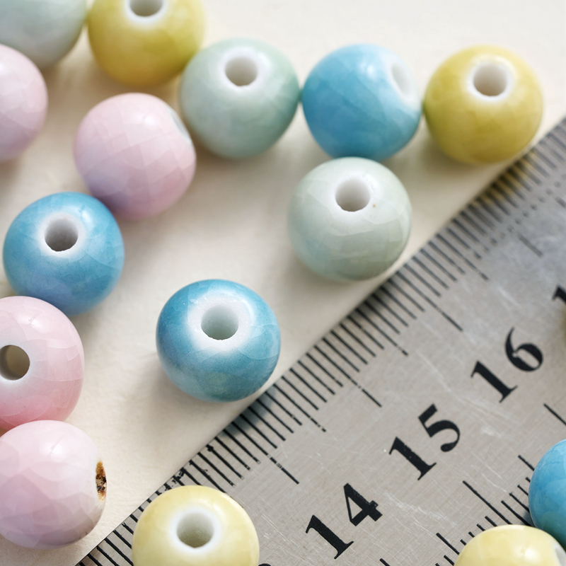 开片大孔手链diy材料饰品配件