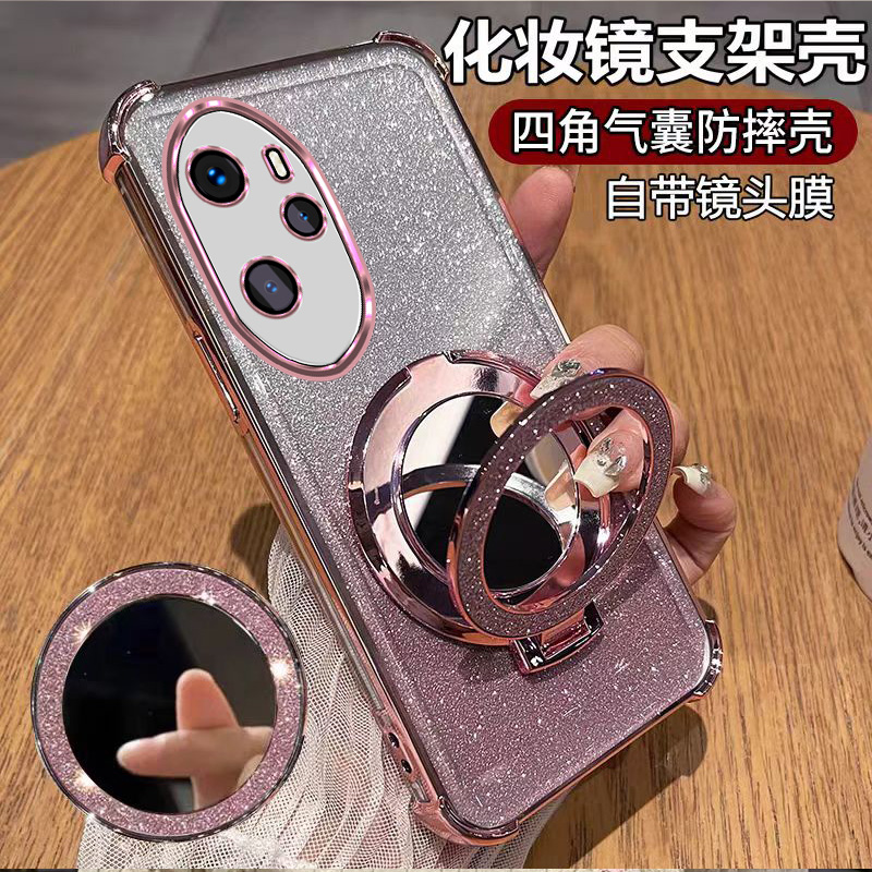 适用荣耀 100pro手机壳MAA-AN10自带镜头膜MAA-ANl0镜头保护10opro。镜头膜一体h0nor100pro镜头全包硅胶防摔