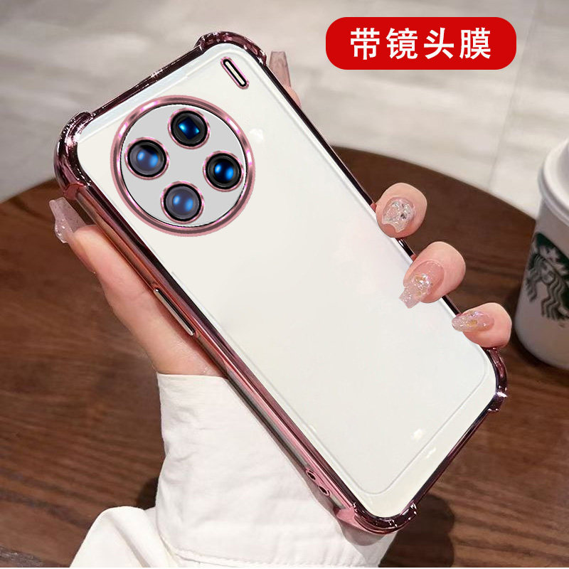 适用vivo X90手机壳V2241A自带镜头膜。viovX90镜头保护套vox90镜头全包v1vox90气囊防摔vovox90透明