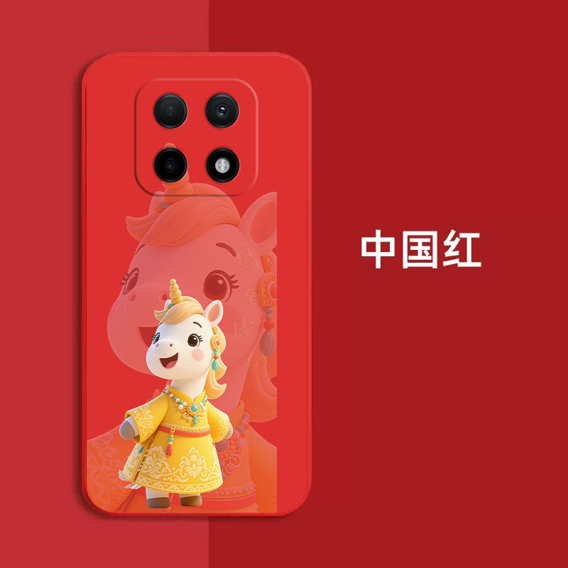 适用oppo A5 5G手机壳PKQ110红色0ppoa5新款oopoΑ5保护套5G全包欧珀A5防摔PKQl10时尚0pp0A5软壳马年