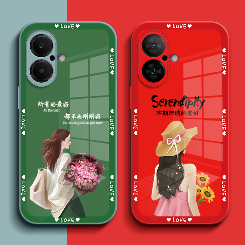 适用iphone 16plus手机壳A3291玻璃壳爱疯16plus保护套A329l全包Iphnoe16pius女款Pg L6plus奢华高级感个性