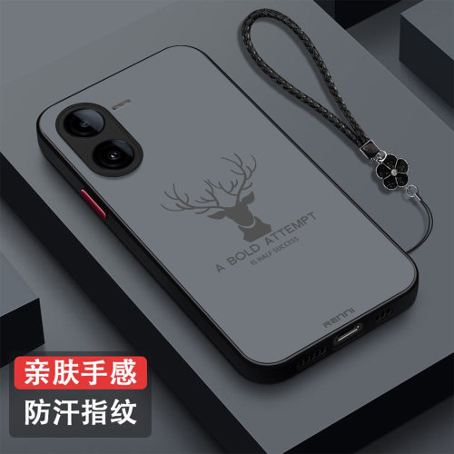 适用iqooZ8手机壳V2314A新款Iq00Z8硬壳Z8保护套Iqqo z8带挂绳爱酷z8硅胶ioqoZ8全包Voviipooz8防摔高档男款