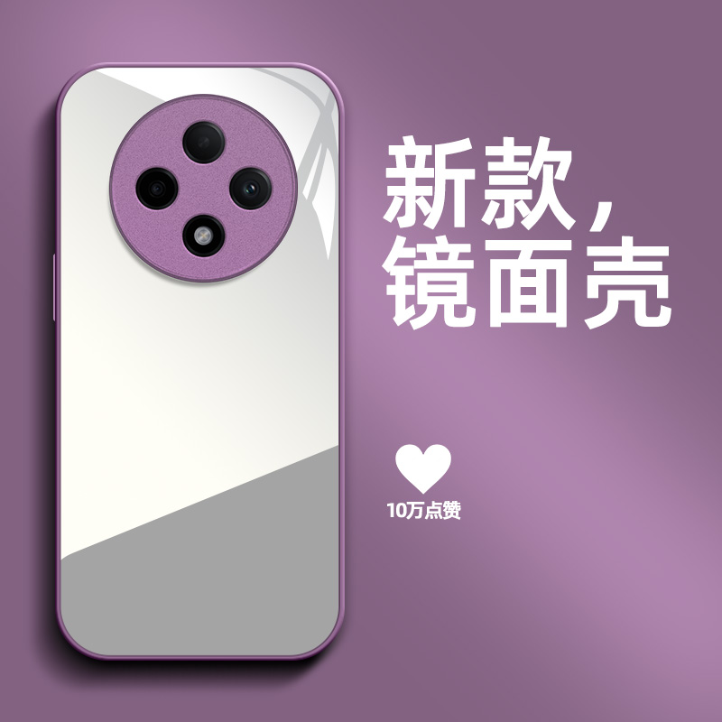 适用oppo A3 5G手机壳PKA110镜面PKA11o带化妆镜5G保护套0ppoA3防摔欧珀a3高级感oopoΑ3补妆镜0pp0a3全镜面