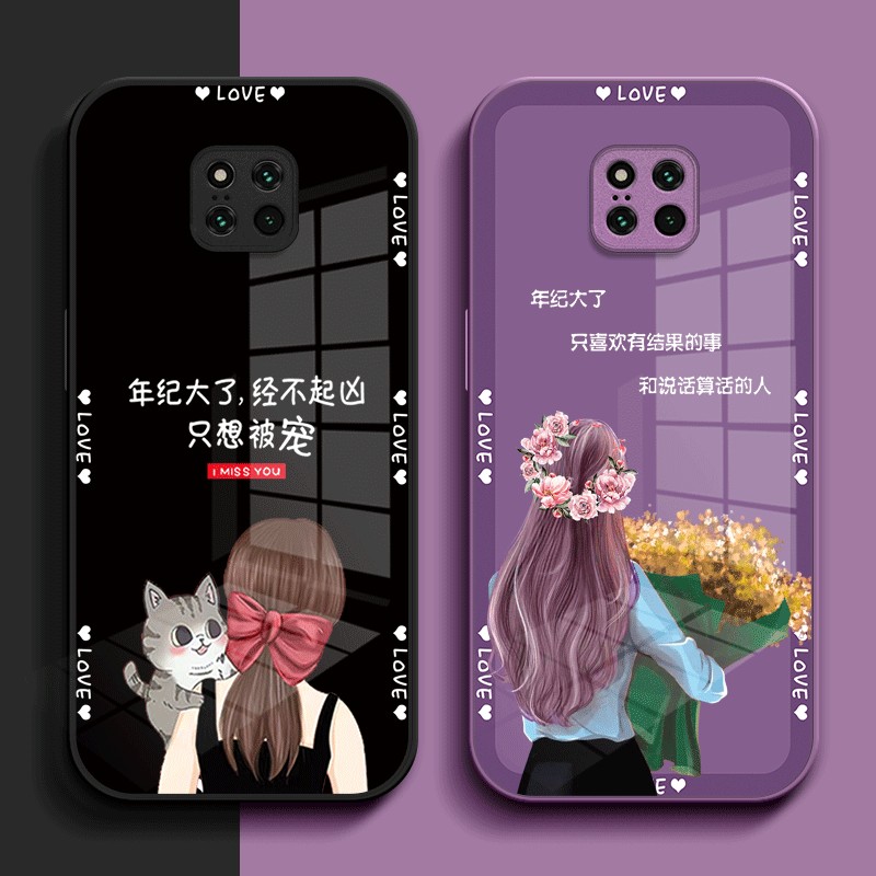 适用华为Mate20pro手机壳LYA-AL00女款aloo玻璃壳Mate20pro高级mote20pro奢华HUAWEI保护套m20pro全包个性