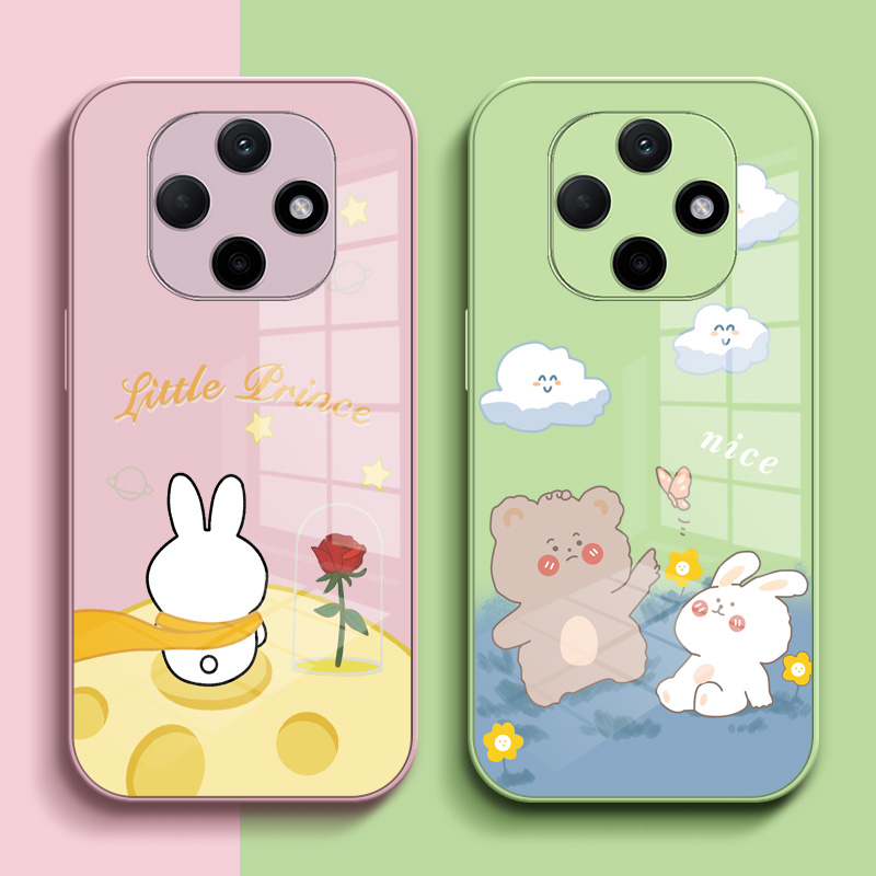 适用oppo A6pro手机壳PLN110玻璃保护套玻璃背板高级感钢化玻璃玻璃壳