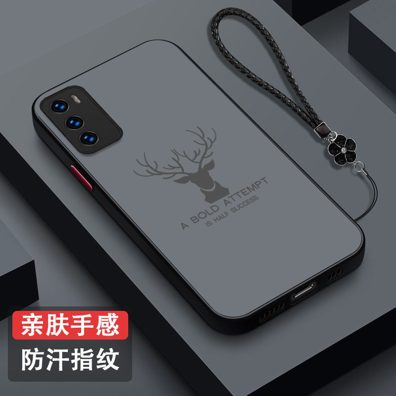 适用华为 P40手机壳ANA-AN00男款40磨砂p4O半透明hwp40保护套ana-anoo全包huaweiP40防摔hw高级感华伟p40奢华