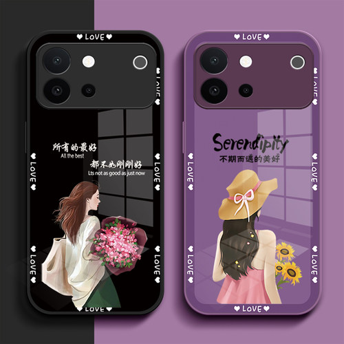 适用vivo S60手机壳V2571A钢化玻璃壳VlvoS60全包VoviS60保护套Viv0S60高级感vivioS6o奢华Vovos60