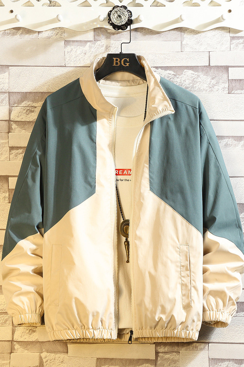 春秋季新款夹克衫帅气潮流宽松外套男休闲上衣C203A-5070-P60控88,男装夹克,电商C208A