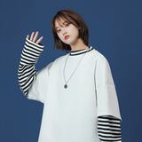 卫衣女士2025年新款春秋装薄款宽松韩版潮ins早春假两件3006，男装卫衣，电商C208A
