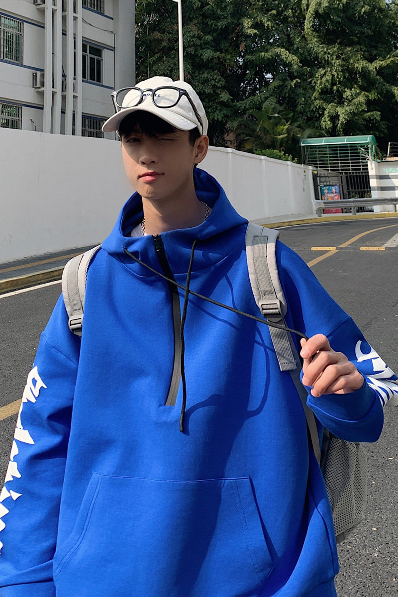情侣卫衣男连帽潮ins潮牌港风宽松韩版潮流春秋外套2025新款3008,女装短外套,电商C208A