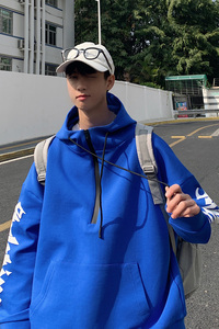 情侣卫衣男连帽潮ins潮牌港风宽松韩版潮流春秋外套2025新款3008图片