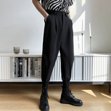 马丁靴裤子男新款男士休闲哈伦裤抖音直播轻熟风裤子潮牌6669-P58，男鞋马丁靴，电商C208A