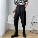 马丁靴裤子男新款男士休闲哈伦裤抖音直播轻熟风裤子潮牌6669-P58，男鞋马丁靴，电商C208A