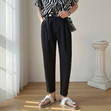 2025春季直筒裤抖音直播高品质轻熟风男裤子C203A-6668-P58，男装休闲裤，电商C208A