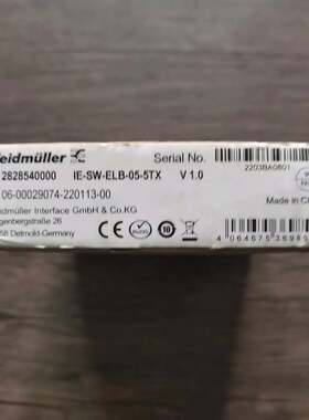 全新原装正品 魏德米勒 IE-SW-ELB-05-5TX 交