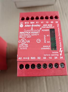 AB罗克韦尔安全继电器440r-23017全新数量三个，无包