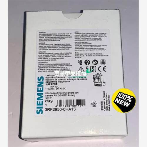 西门子 固态继电器3RF2950-0GA16   3RF29议价